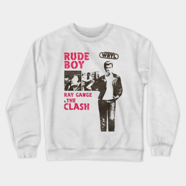 Rude Boy Crewneck Sweatshirt by darklordpug
